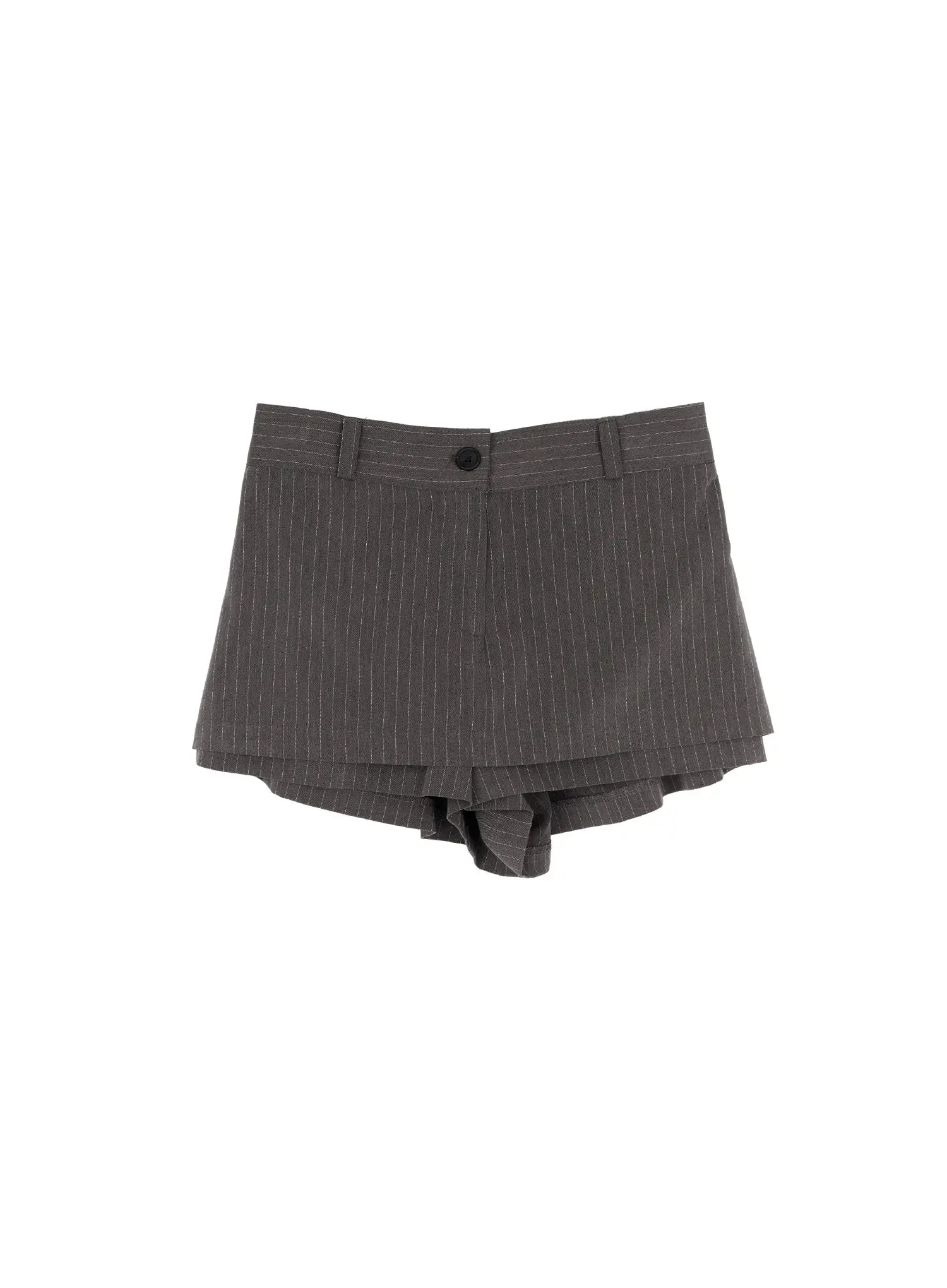 Pinstriped Mini Skort CA507 - Image 11