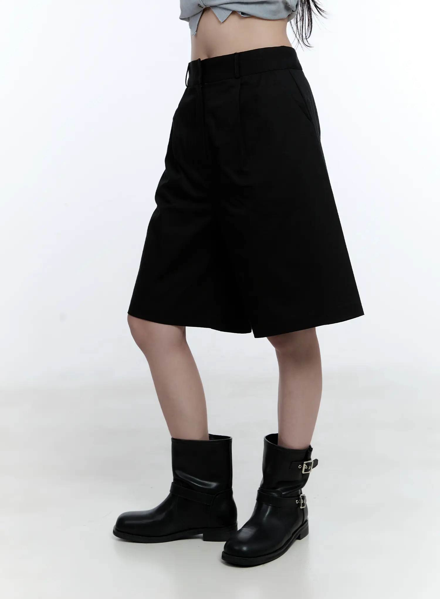 Pintuck Wide Jorts CG512 - Image 8