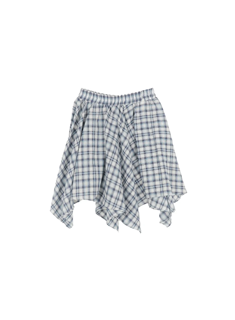 Plaid Ruffle Mini Skirt CA523 - Image 8