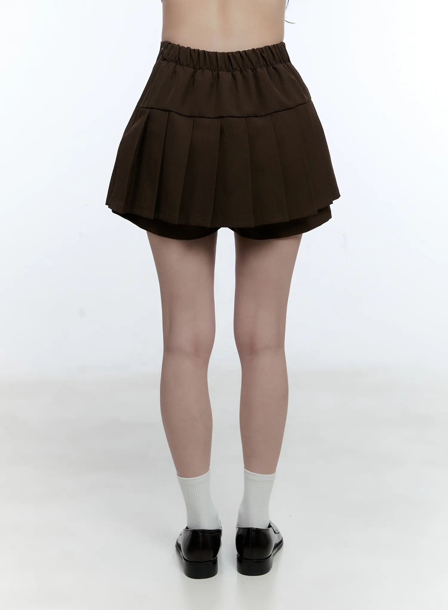 Pleated Adjustable Mini Skort CG514 - Image 4