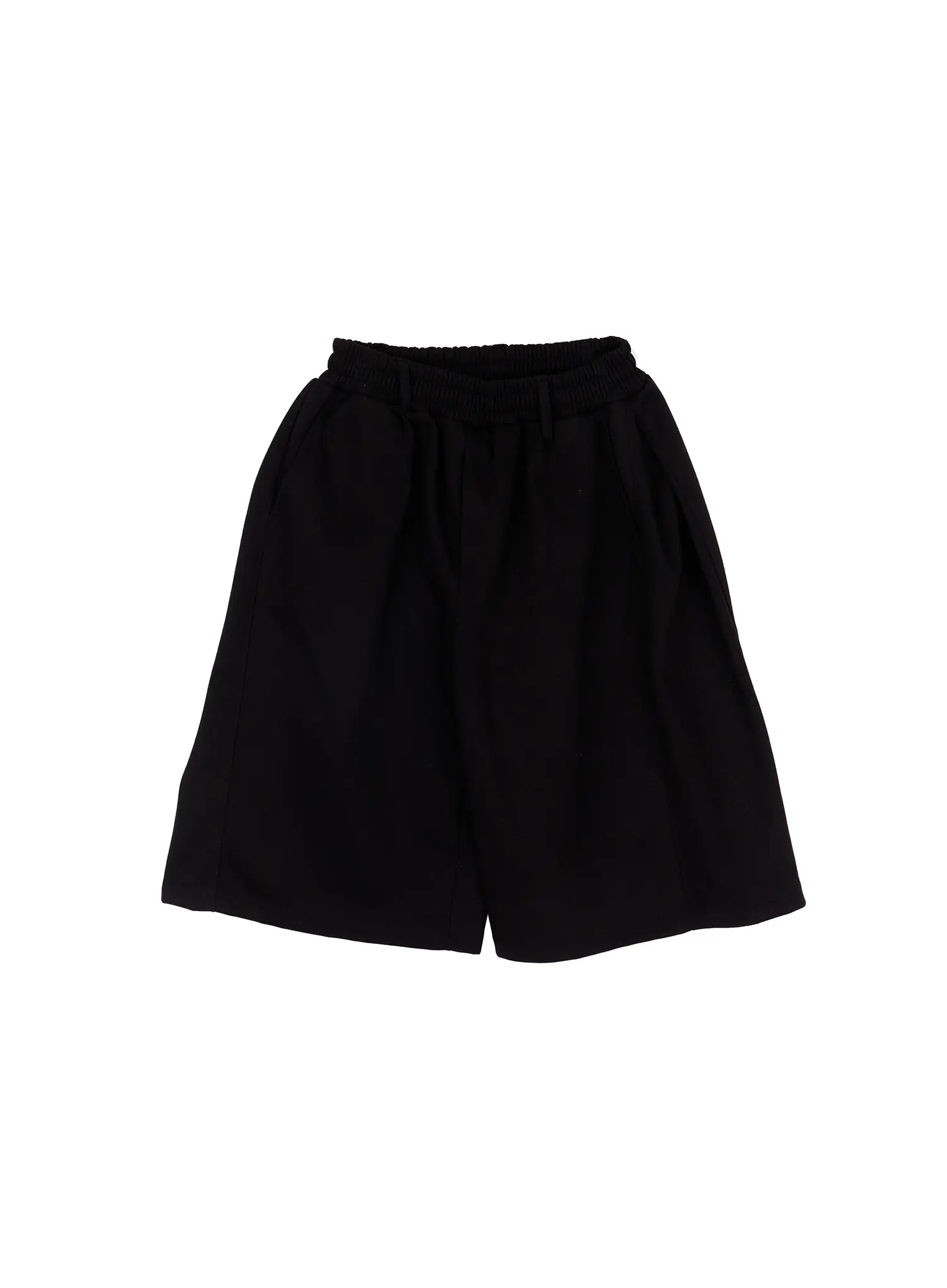 Pleated Baggy Sweat Shorts CA503 - Image 13