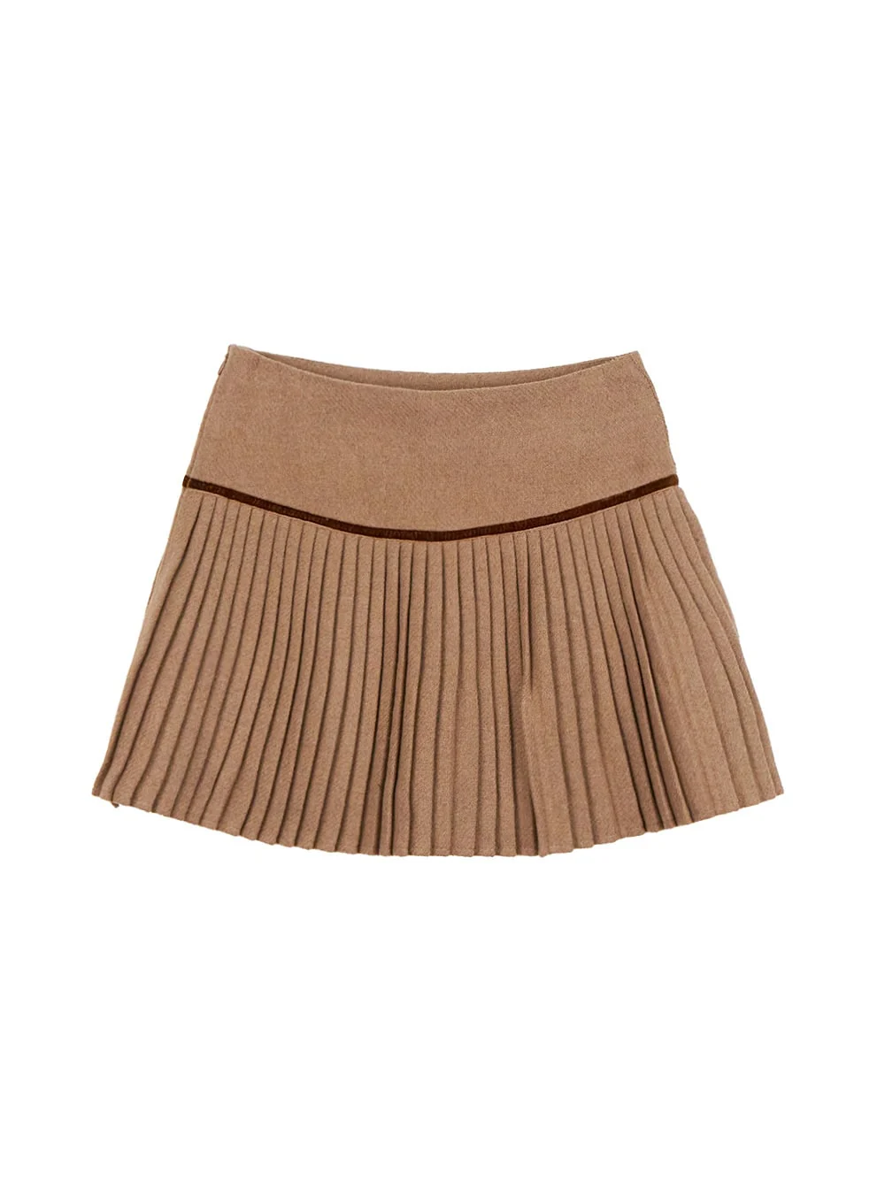 Pleated Check Print Mini Skirt ON429 - Image 10