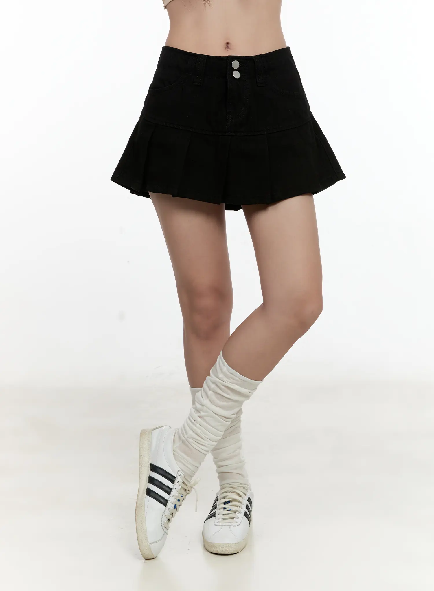 Pleated Mini Skirt CG501 - Image 11