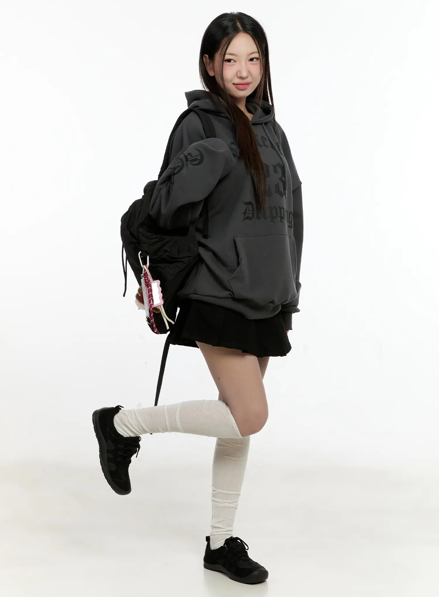 Pleated Mini Skirt CG501 - Image 3