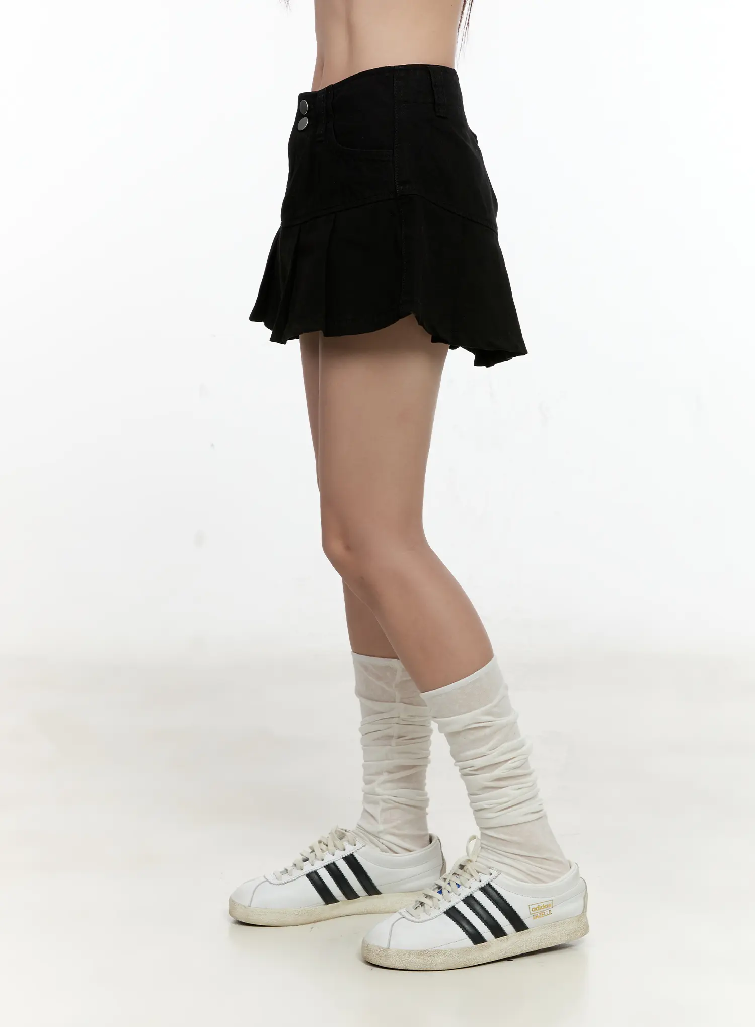 Pleated Mini Skirt CG501 - Image 6