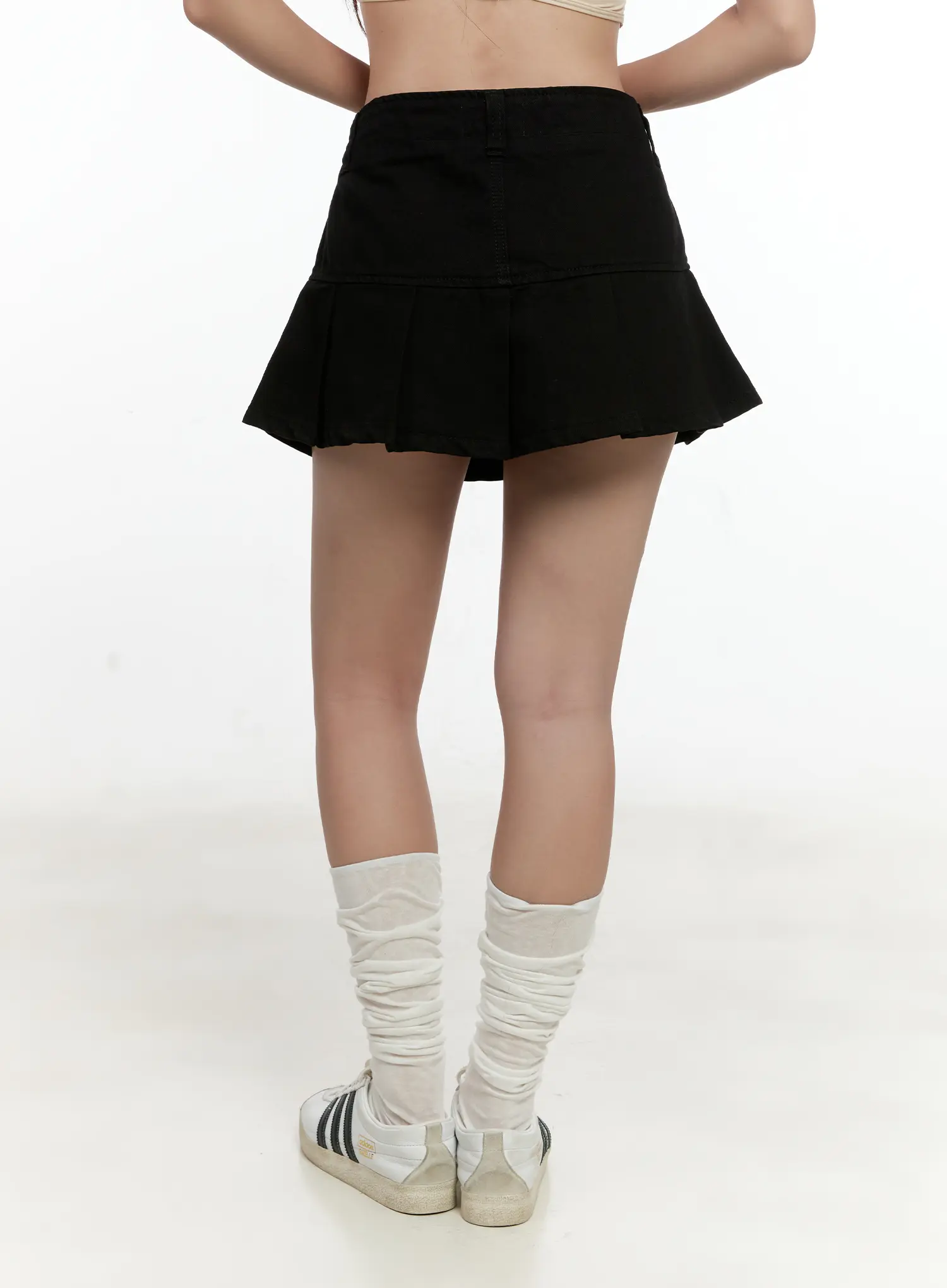 Pleated Mini Skirt CG501 - Image 8