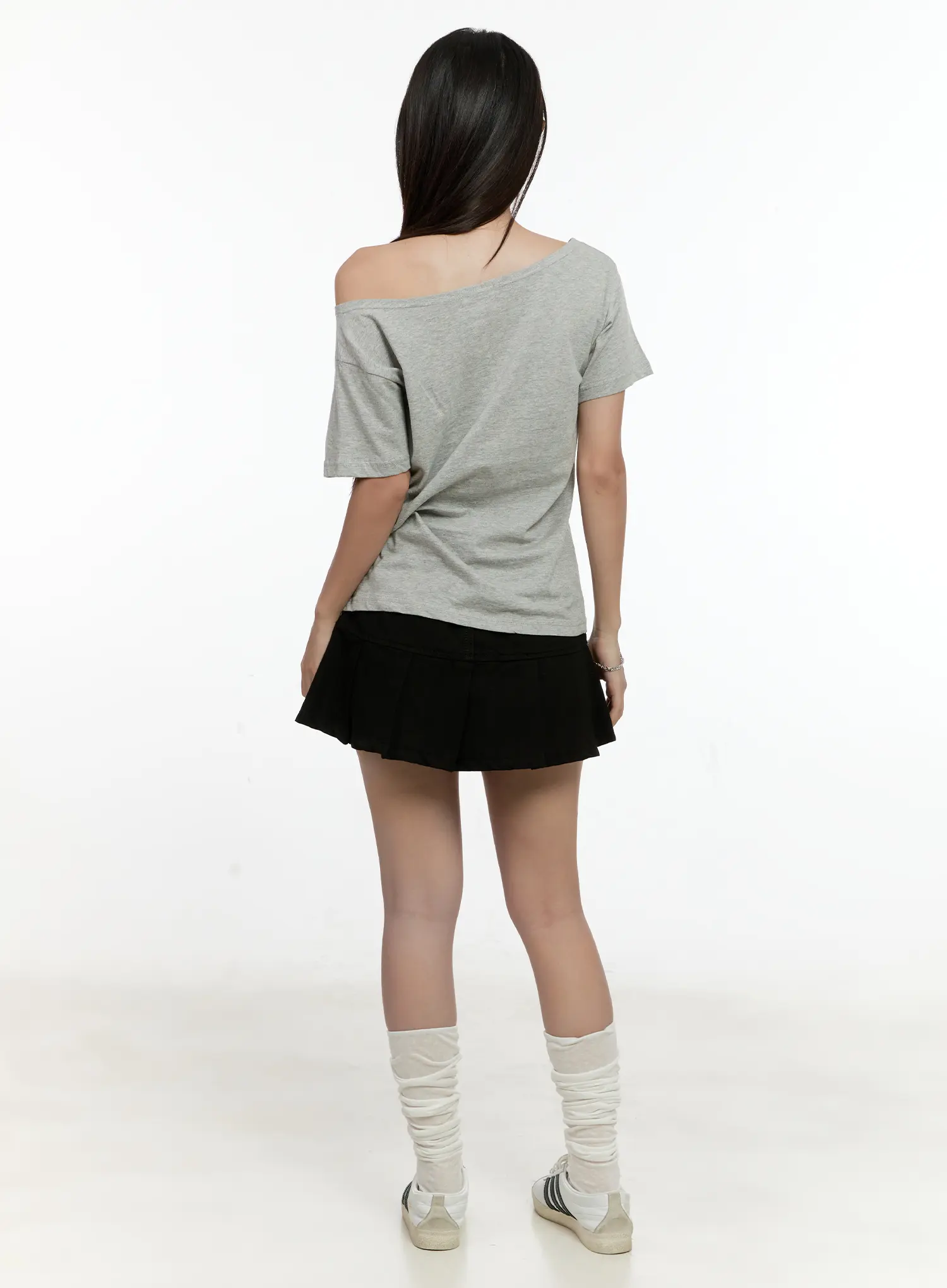 Pleated Mini Skirt CG501 - Image 9