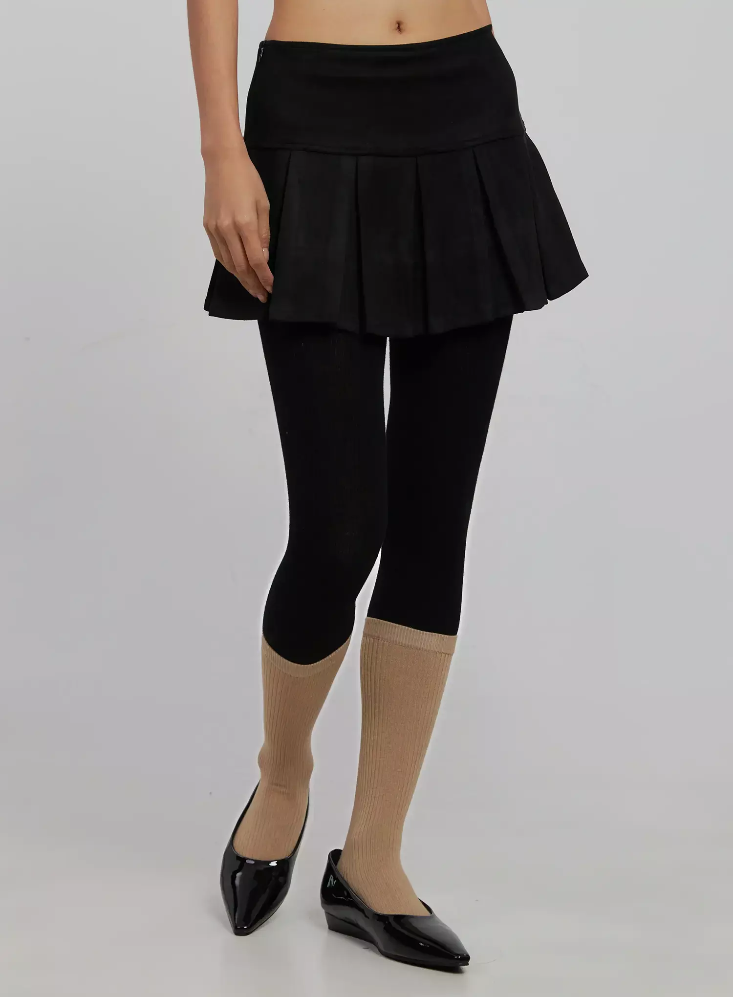 Pleated Mini Skirt IJ509 - Image 11