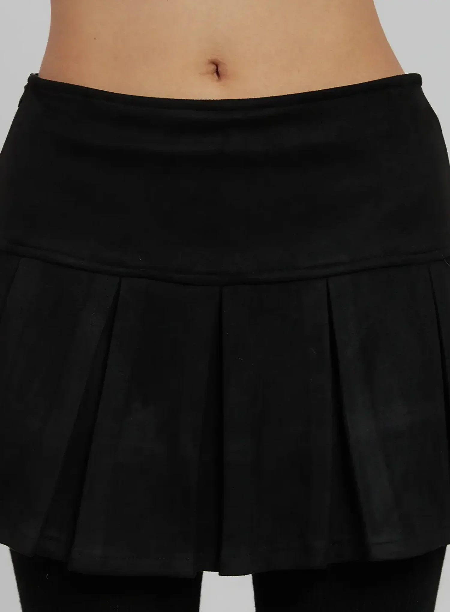 Pleated Mini Skirt IJ509 - Image 4