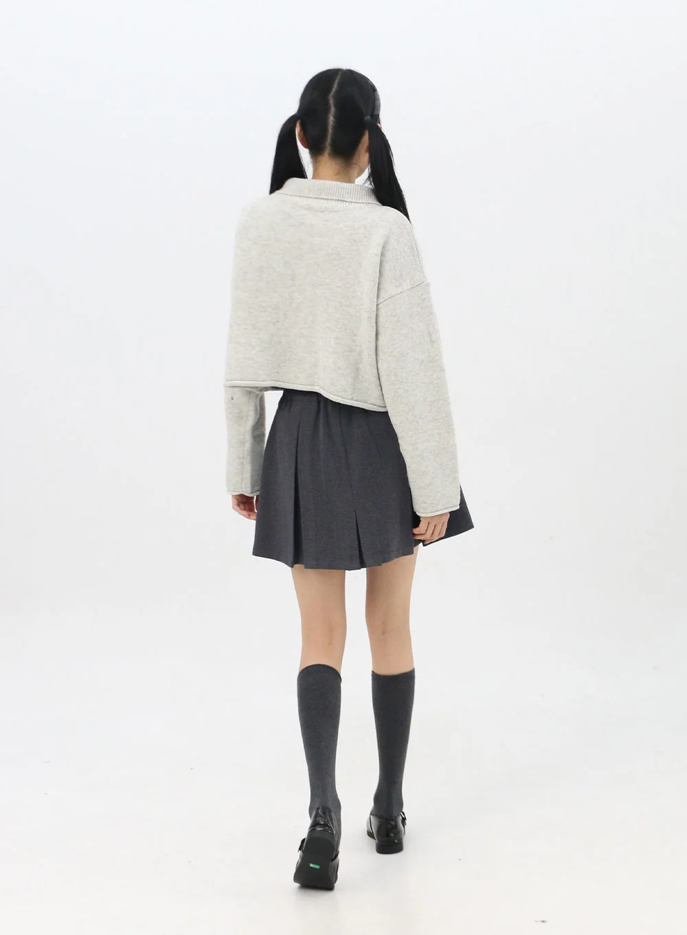 Pleated Mini Skirt IN314 - Image 7
