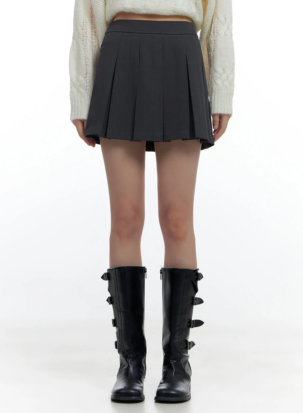 Pleated Perfection Mini Skirt CS420