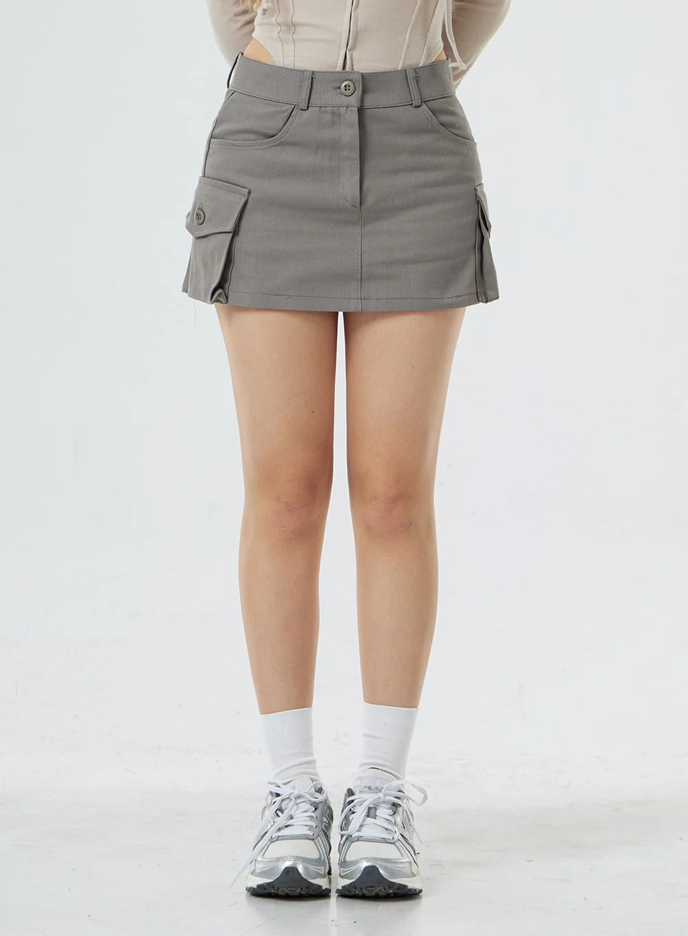 Pocket Low Rise Miniskirt CS02 - Image 2