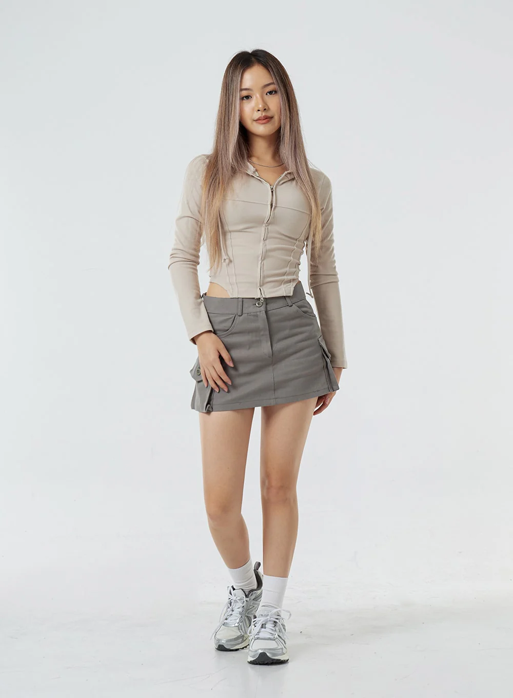 Pocket Low Rise Miniskirt CS02 - Image 8