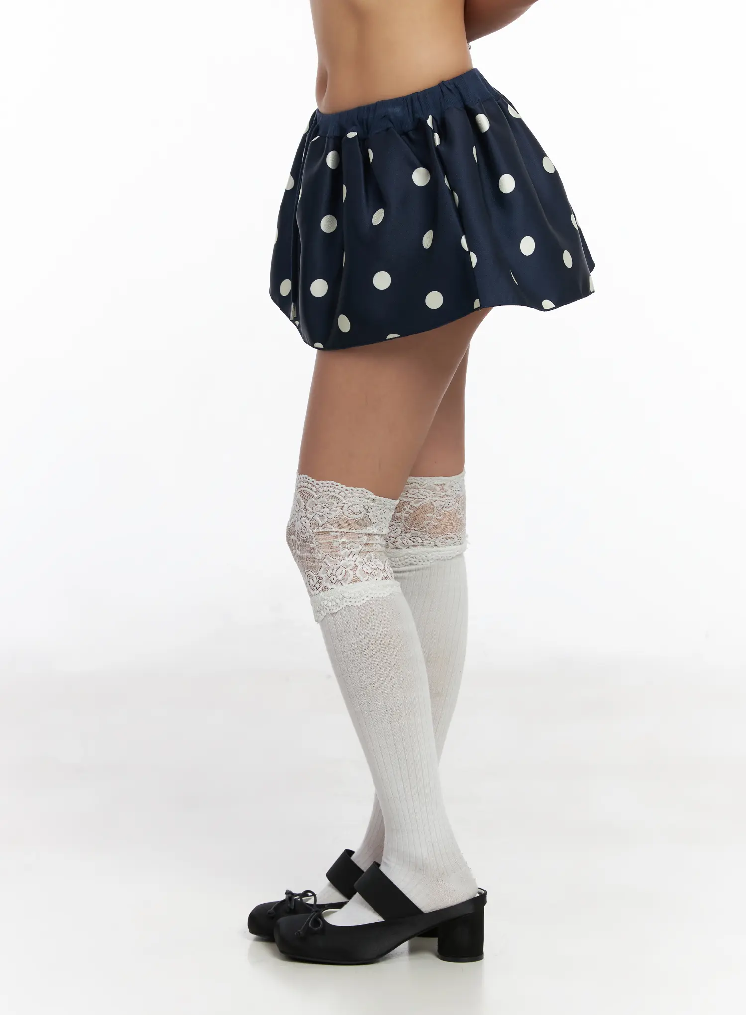 Polka Dot Mini Skirt CM520 - Image 4