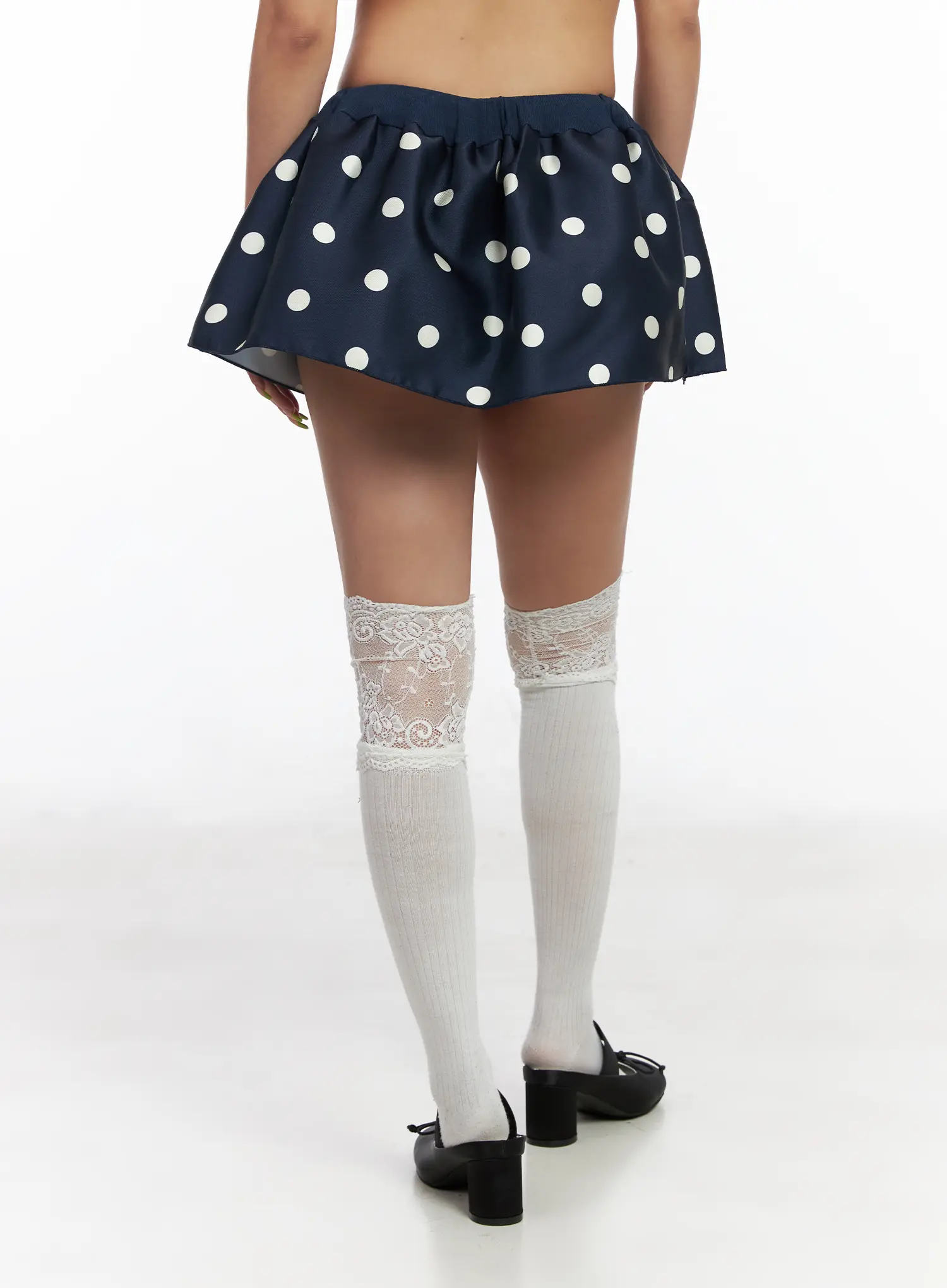 Polka Dot Mini Skirt CM520 - Image 6