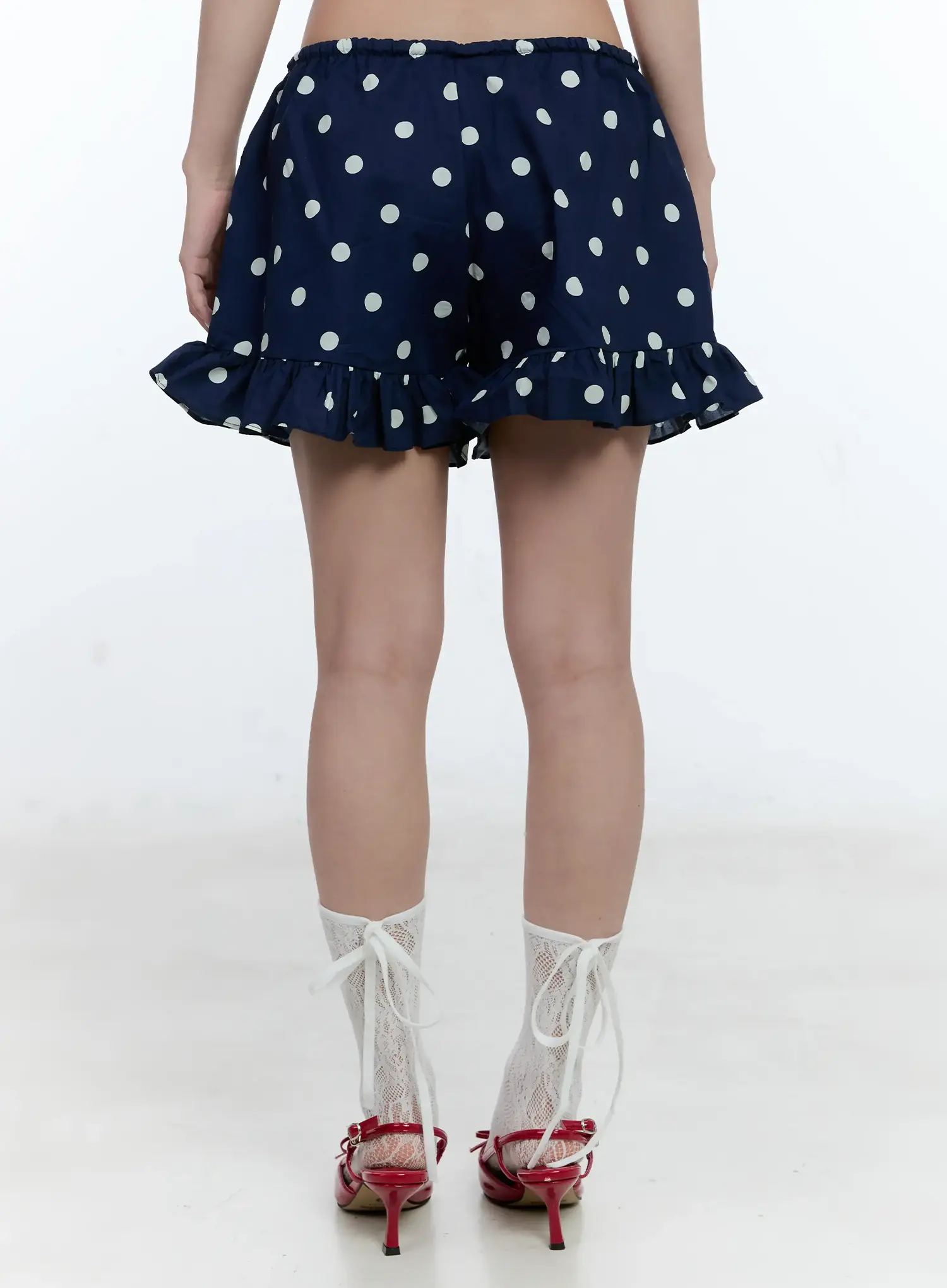 Polka-Dot Ruffle Shorts CG501 - Image 9