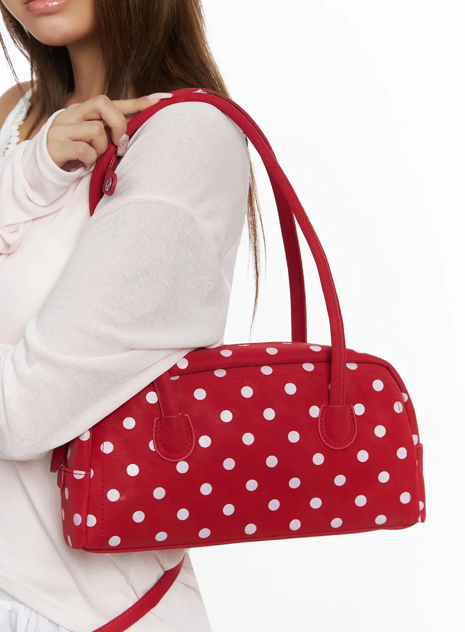 Polka Dot Square Purse IY504 - Image 2