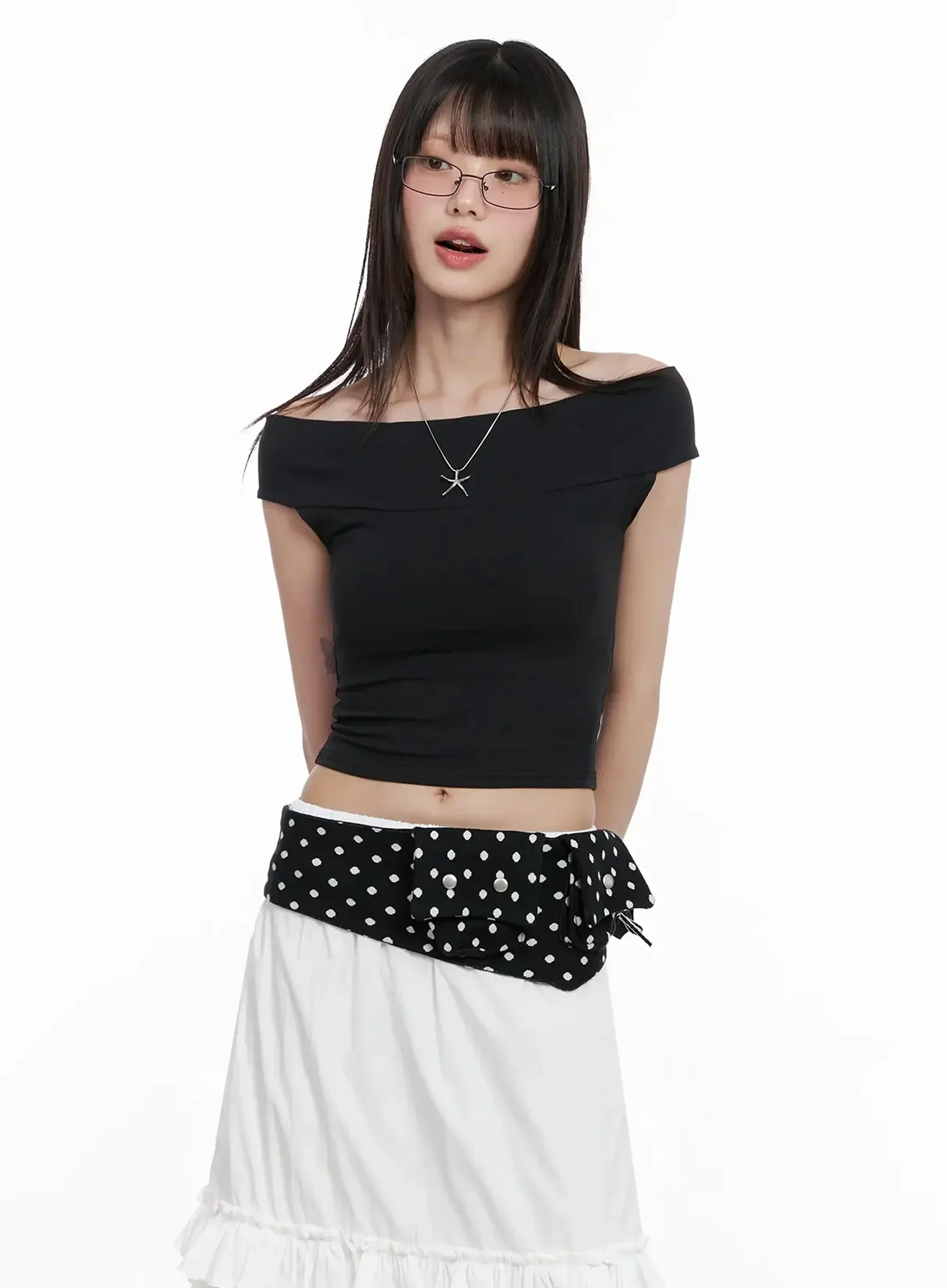 Polka Dot Waist Belt Bag IL528 - Image 2