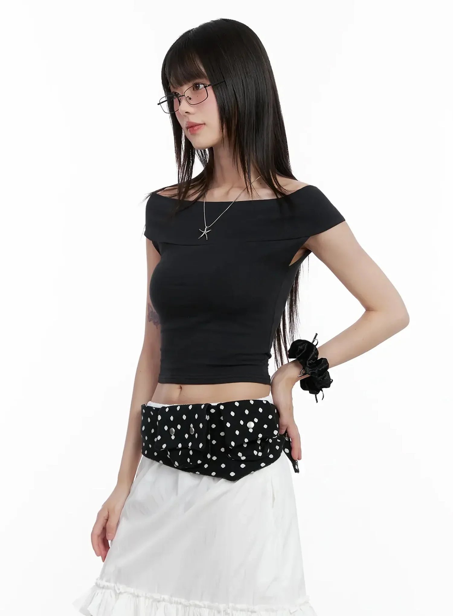 Polka Dot Waist Belt Bag IL528 - Image 3