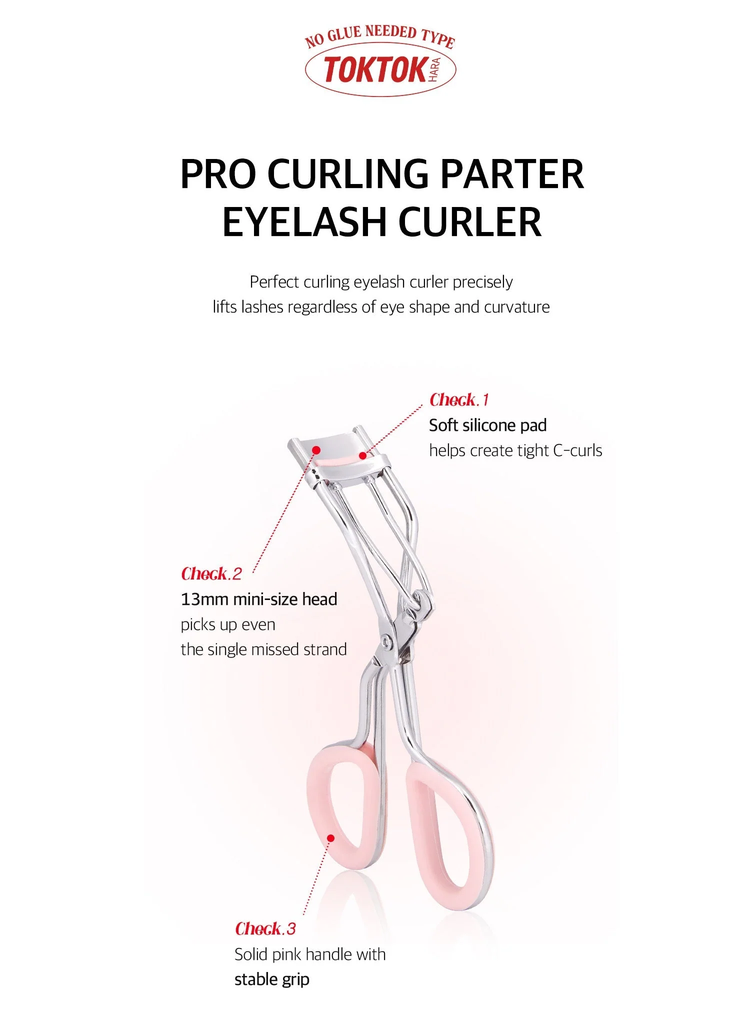 Pro Curling Partner Eyelash Curler (1ea) - Image 2