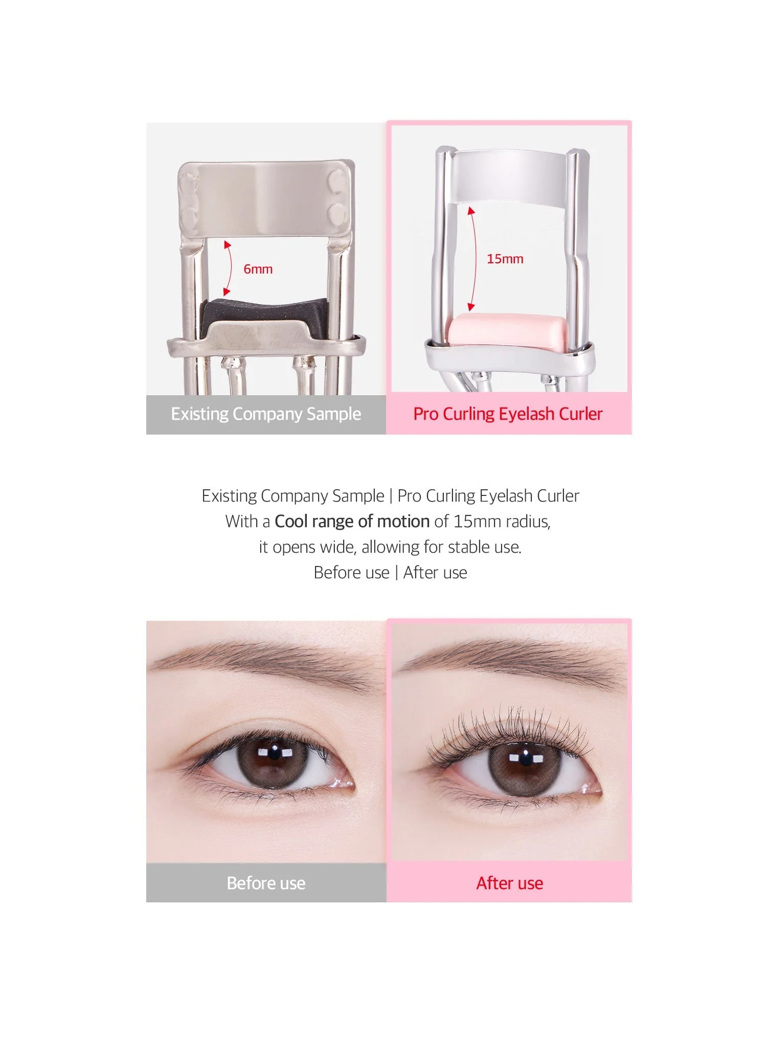 Pro Curling Partner Eyelash Curler (1ea) - Image 3
