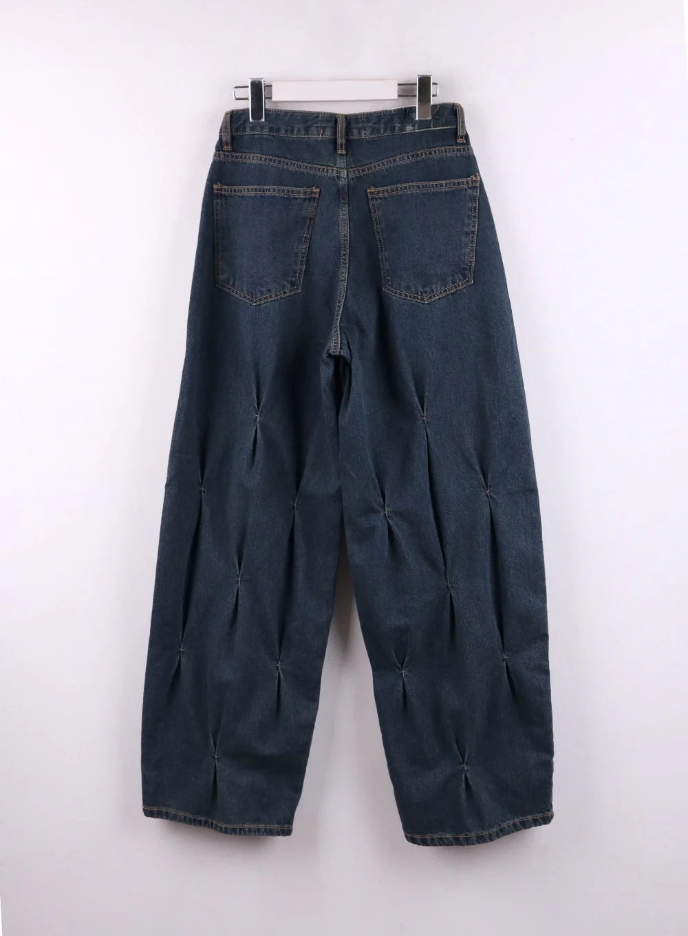 Quilted Wide Leg Denim CF406 - Image 9