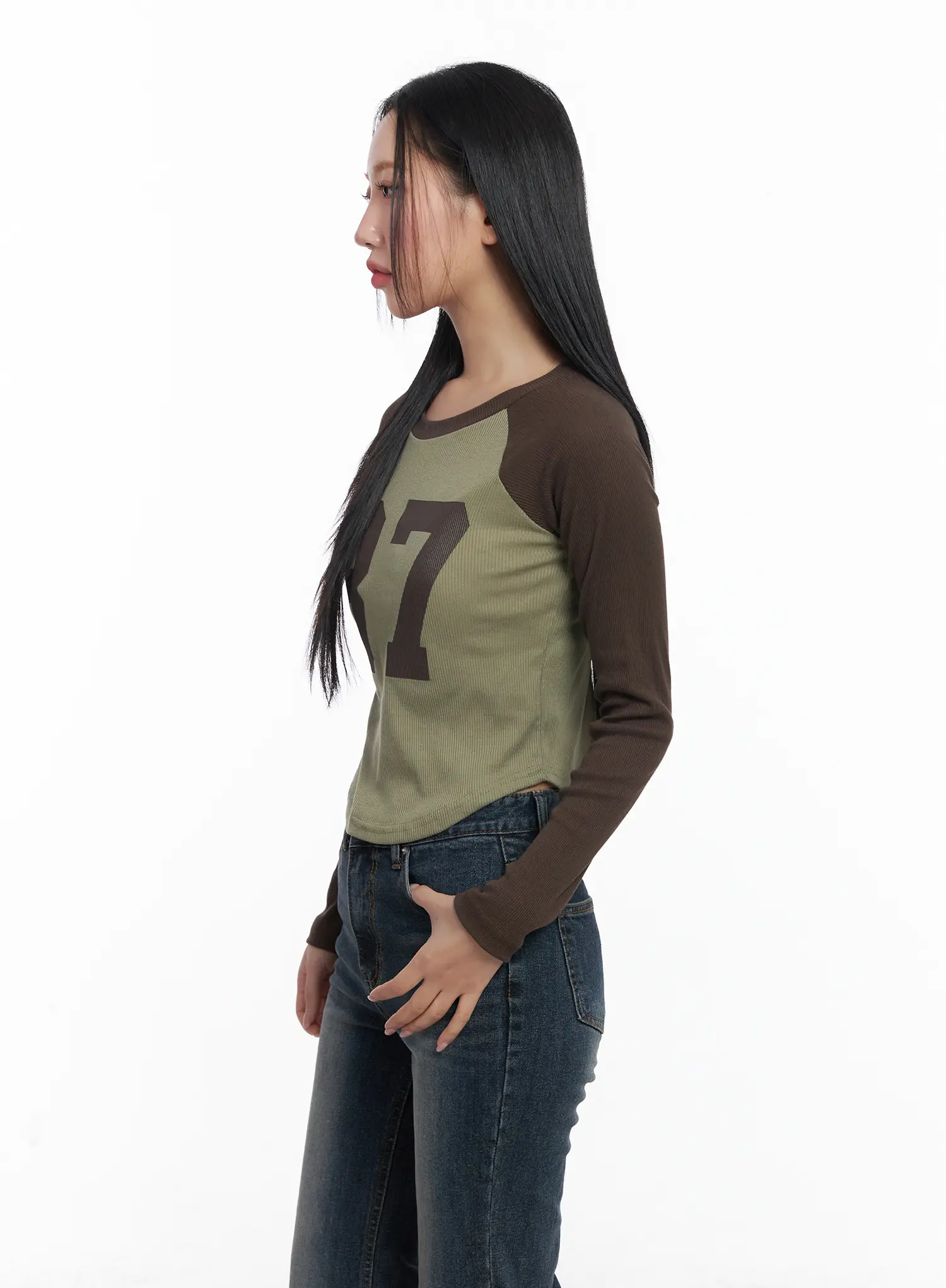 Raglan 37 Long Sleeve Tee CJ515 - Image 5