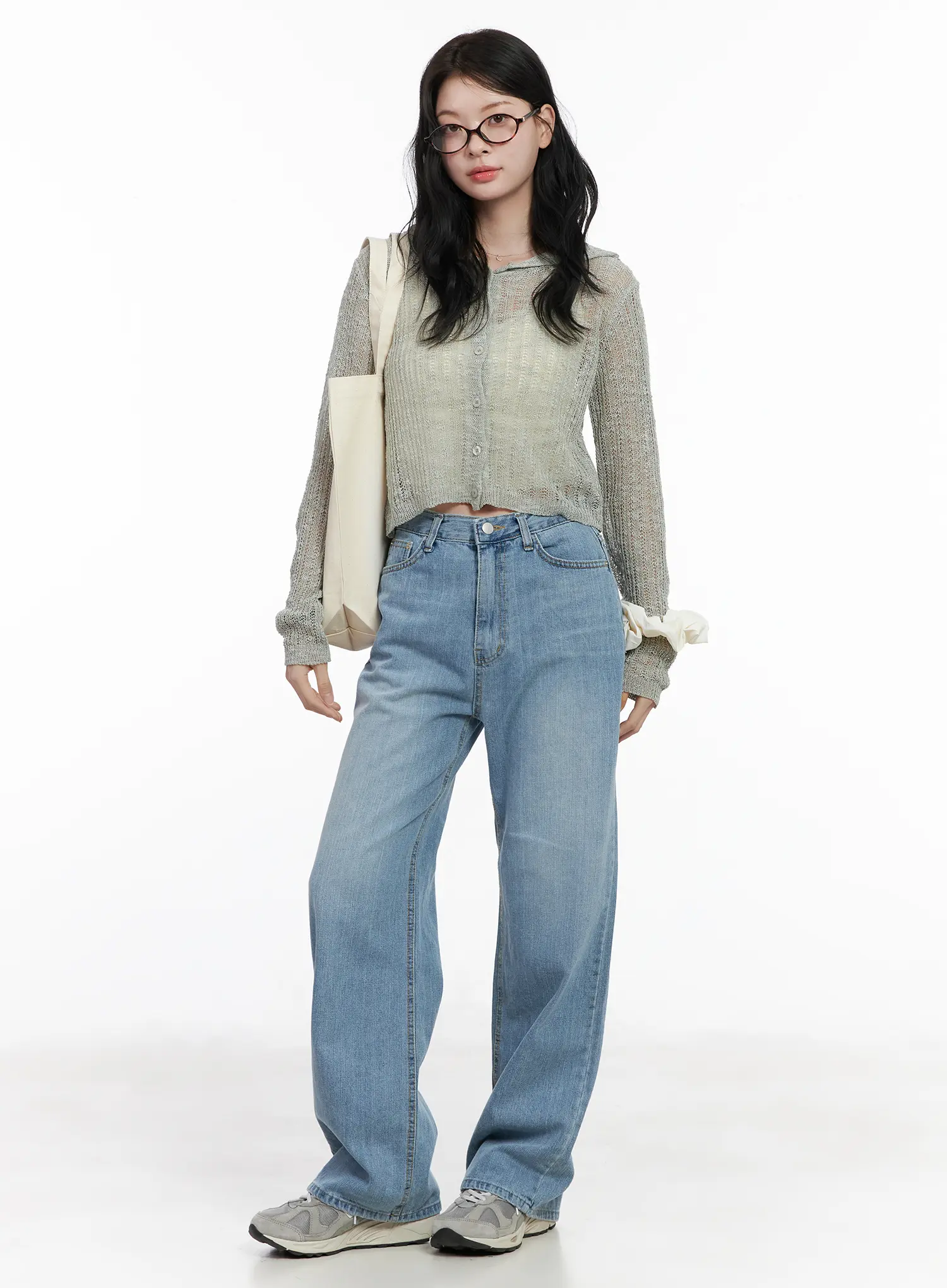 Raquelle High-Waist Wide Leg Jeans CA510 - Image 2