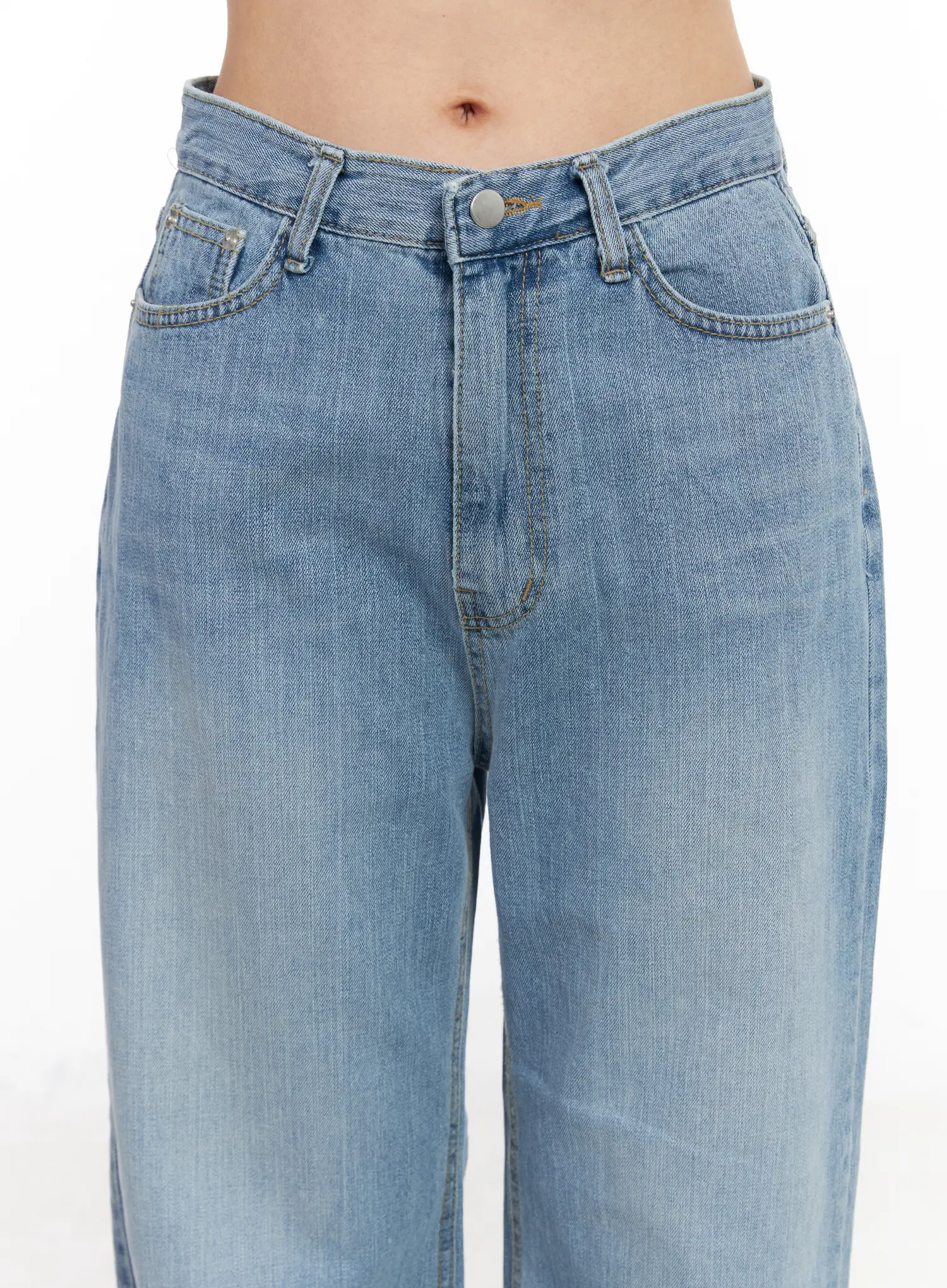 Raquelle High-Waist Wide Leg Jeans CA510 - Image 3