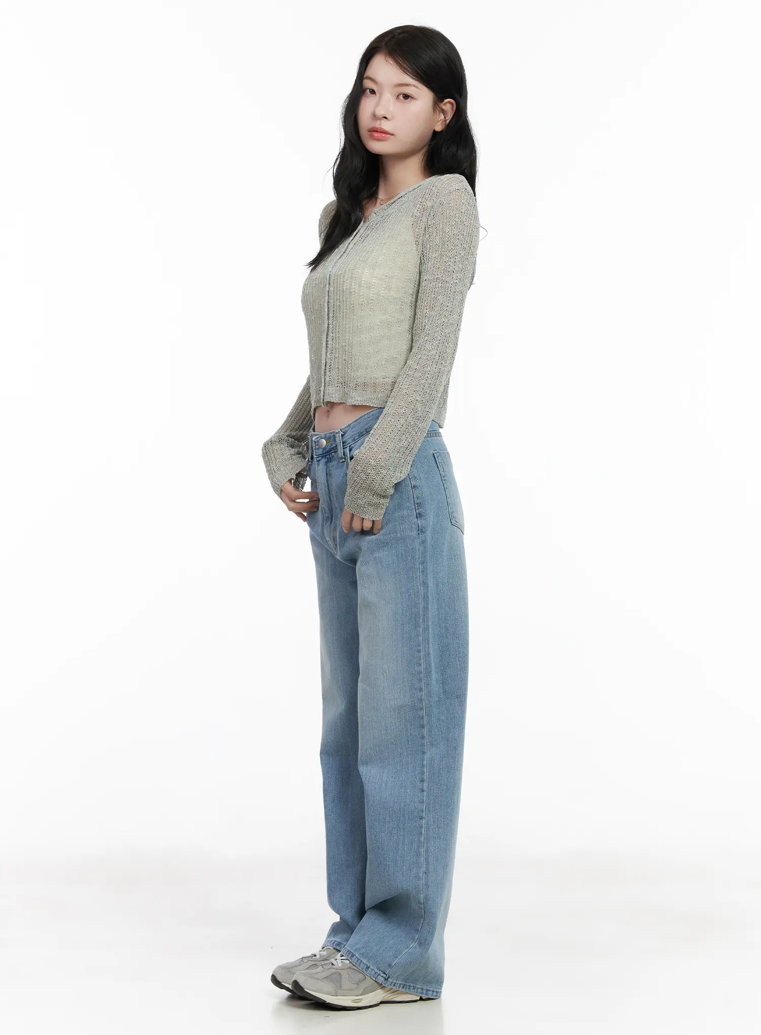 Raquelle High-Waist Wide Leg Jeans CA510 - Image 5