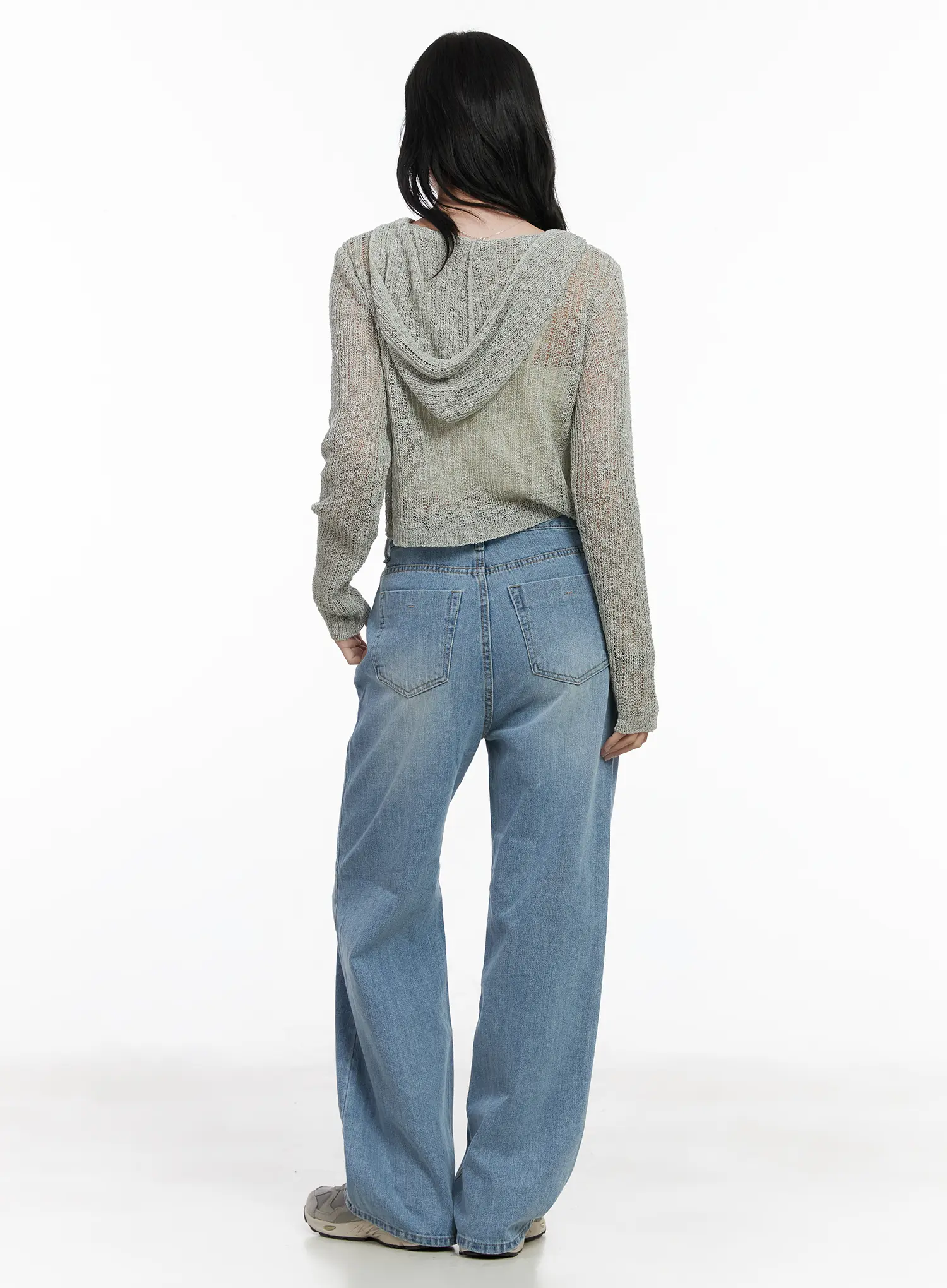 Raquelle High-Waist Wide Leg Jeans CA510 - Image 7