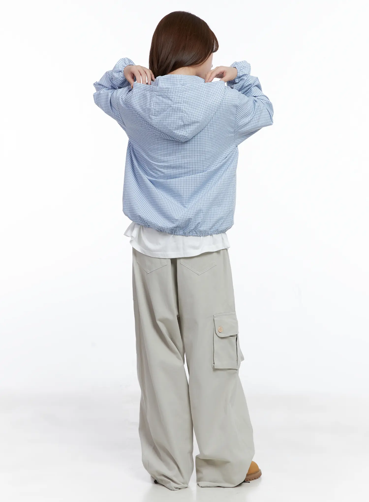 Relaxed Fit Cargo Pants CG529 - Image 9
