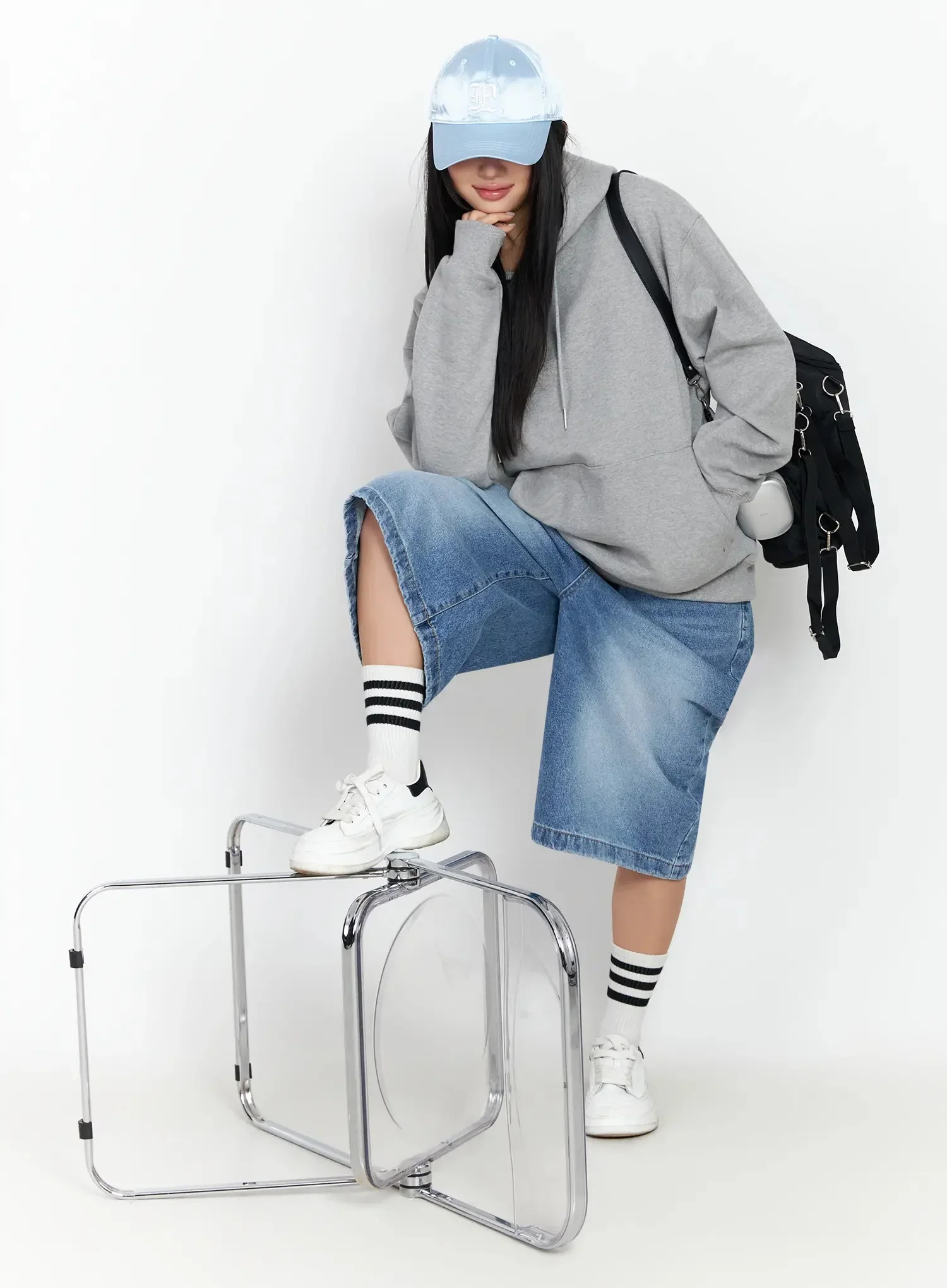 Relaxed-Fit Hoodie IA507