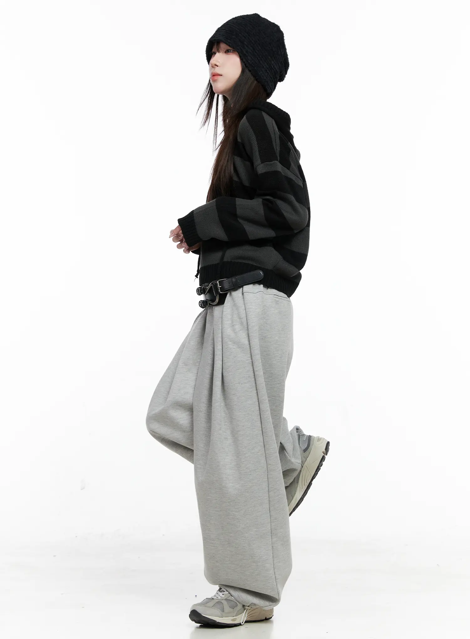 Relaxed Fit Pintuck Sweatpants CO521 - Image 3