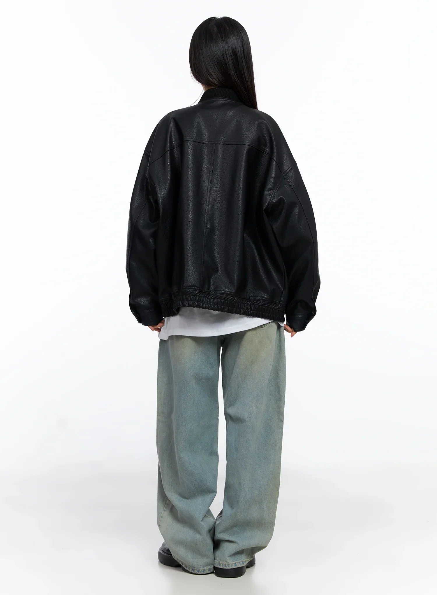 Remi Washed Baggy Jeans CO515 - Image 8