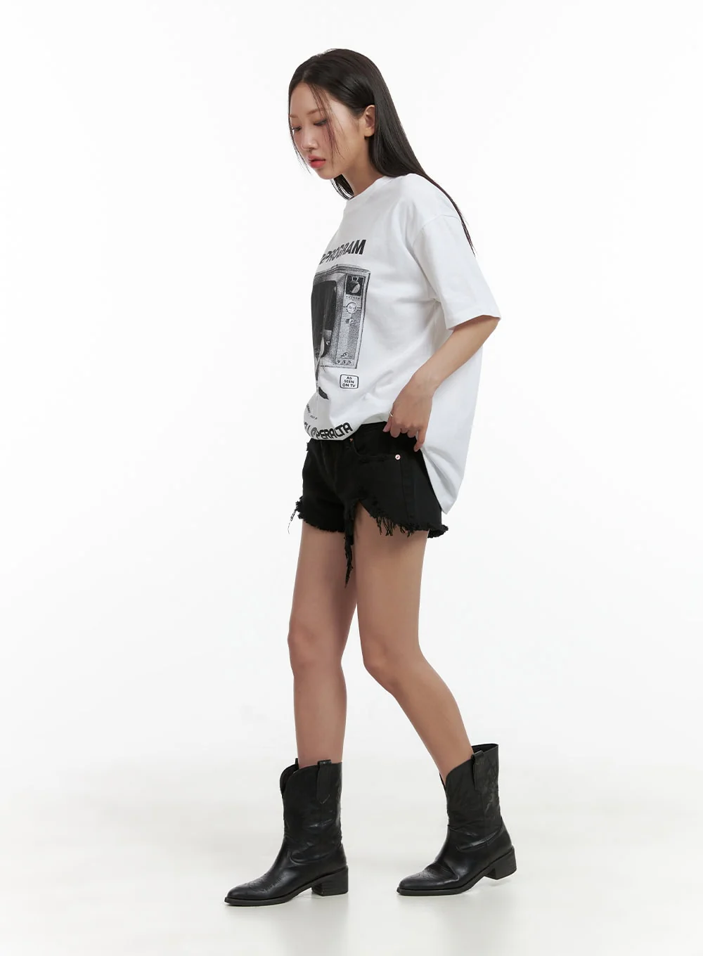 Reprogram Graphic Oversized T-Shirt (Unisex) CU405 - Image 5