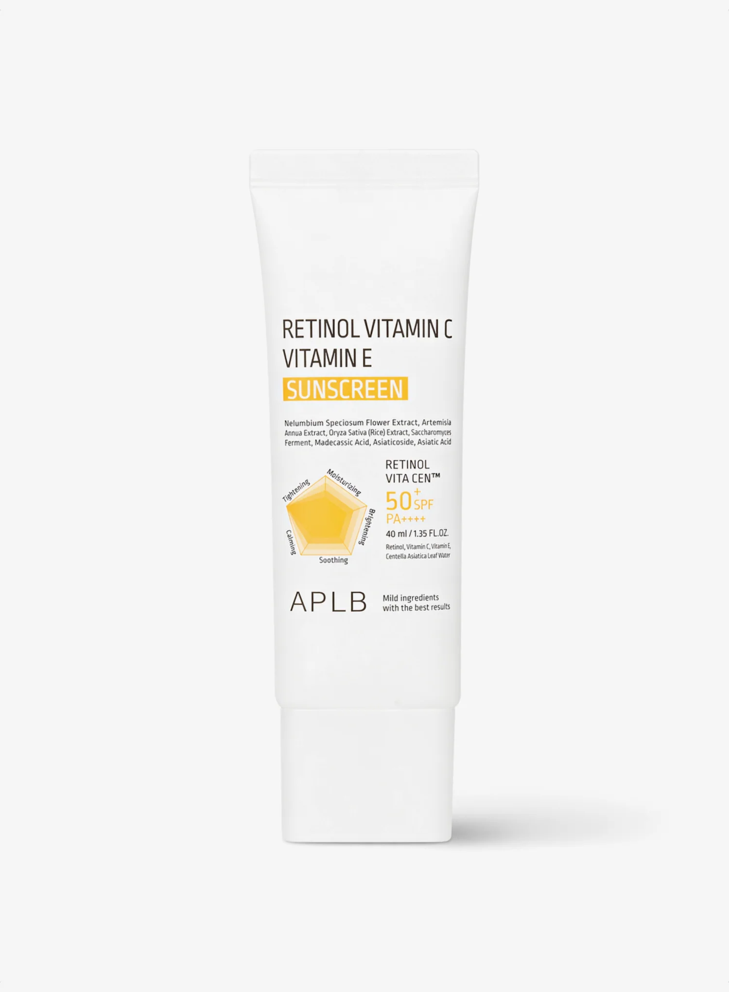 Retinol Vitamin C Vitamin E Sunscreen (SPF50+ PA++++) (40ml)