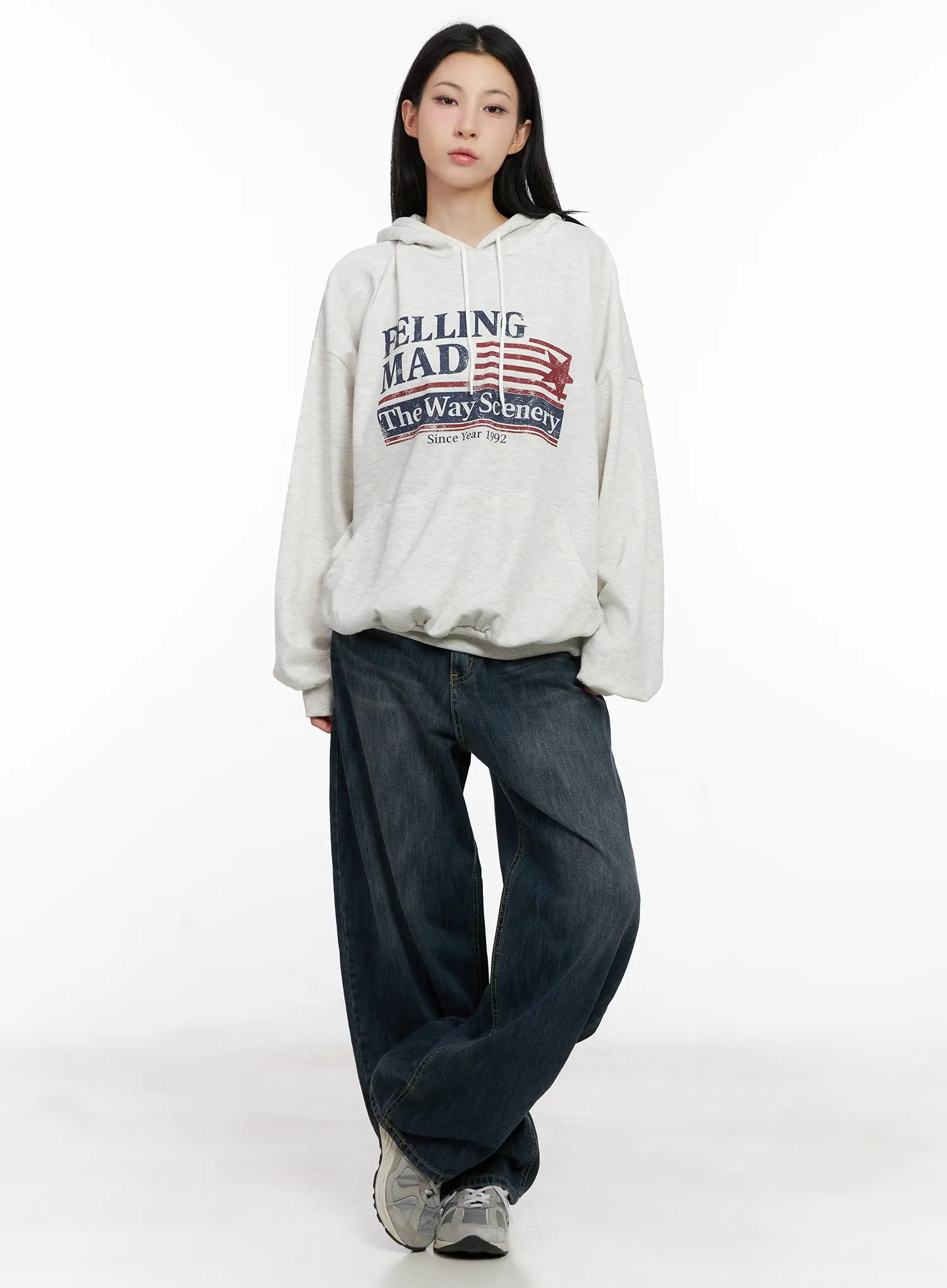 Retro Graphic Hoodie CG525 - Image 3