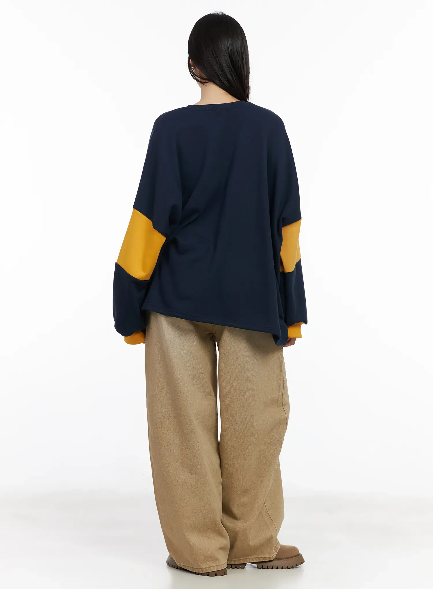 Retro Washed Wide-Leg Pants CM513 - Image 7
