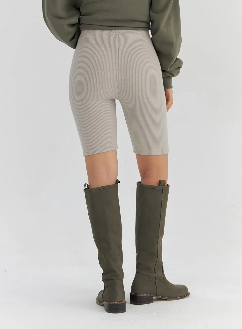 Ribbed Biker Leggings CS321 - Image 6
