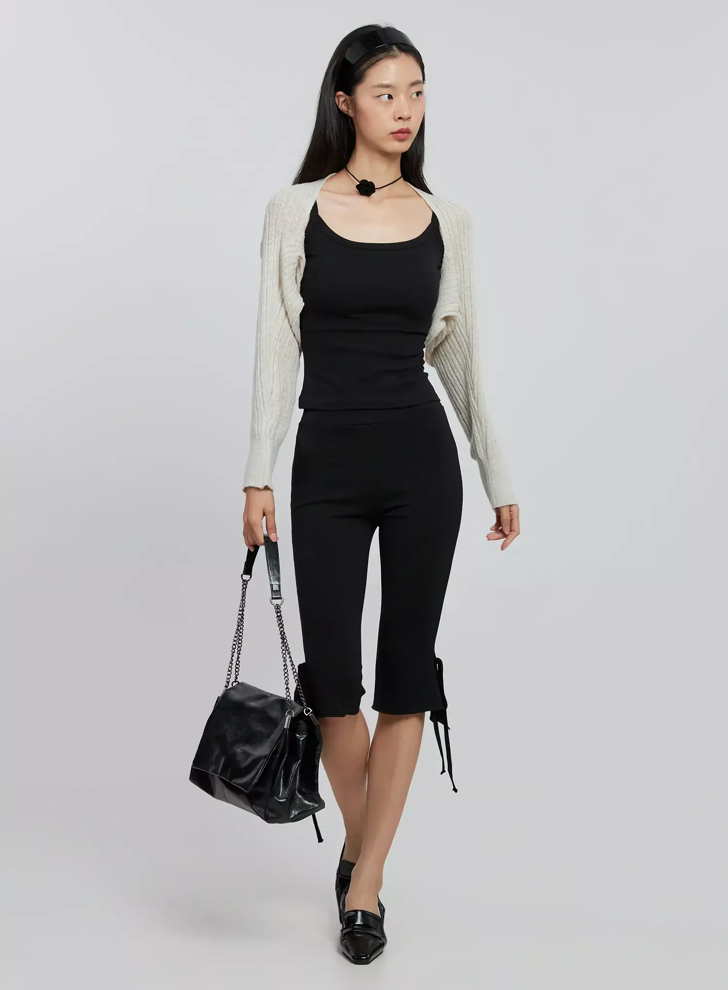 Ribbed Knit Bolero IN507 - Image 16