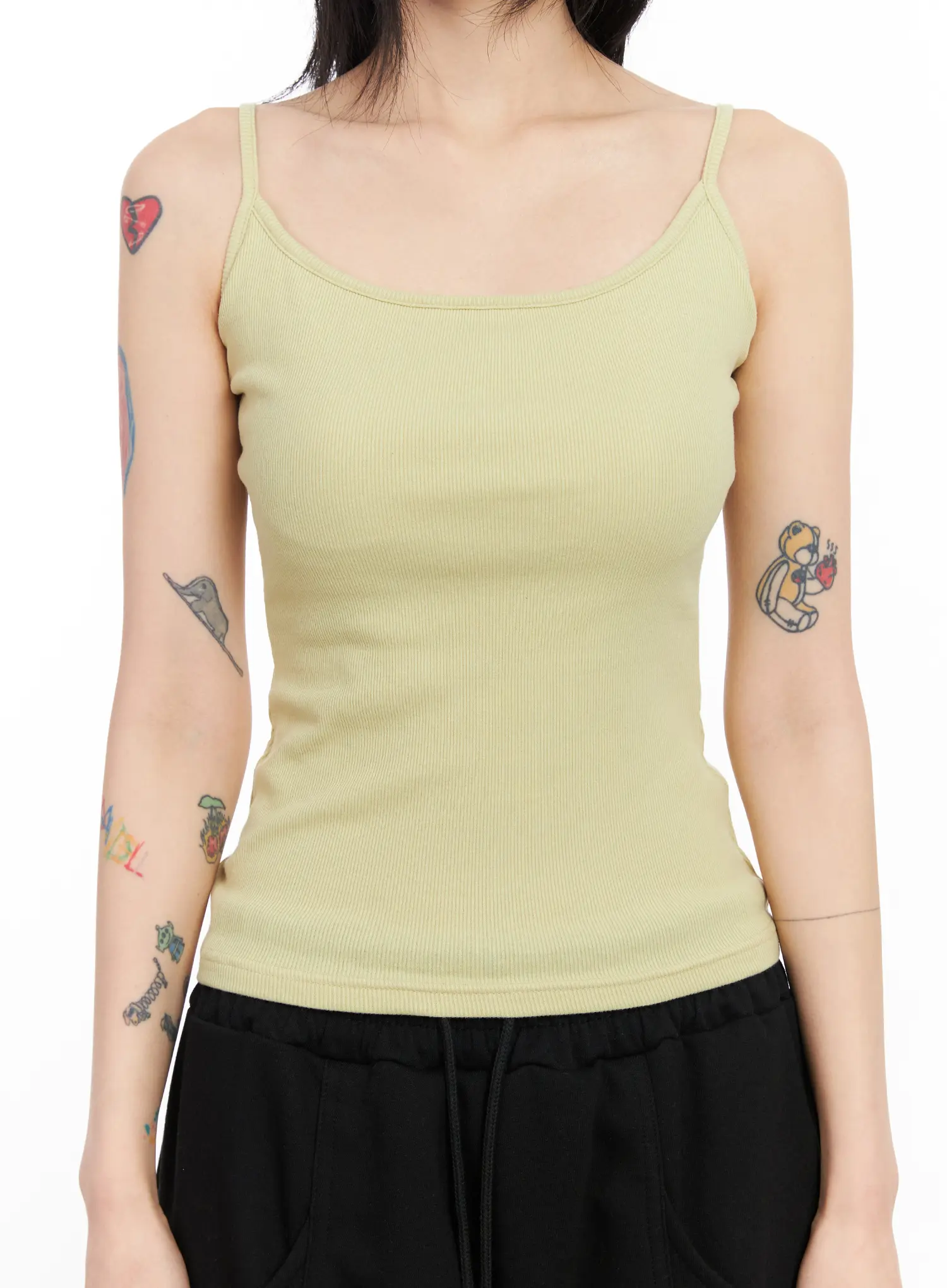 Ribbed Sleeveless Tank Top CF526 - Image 4