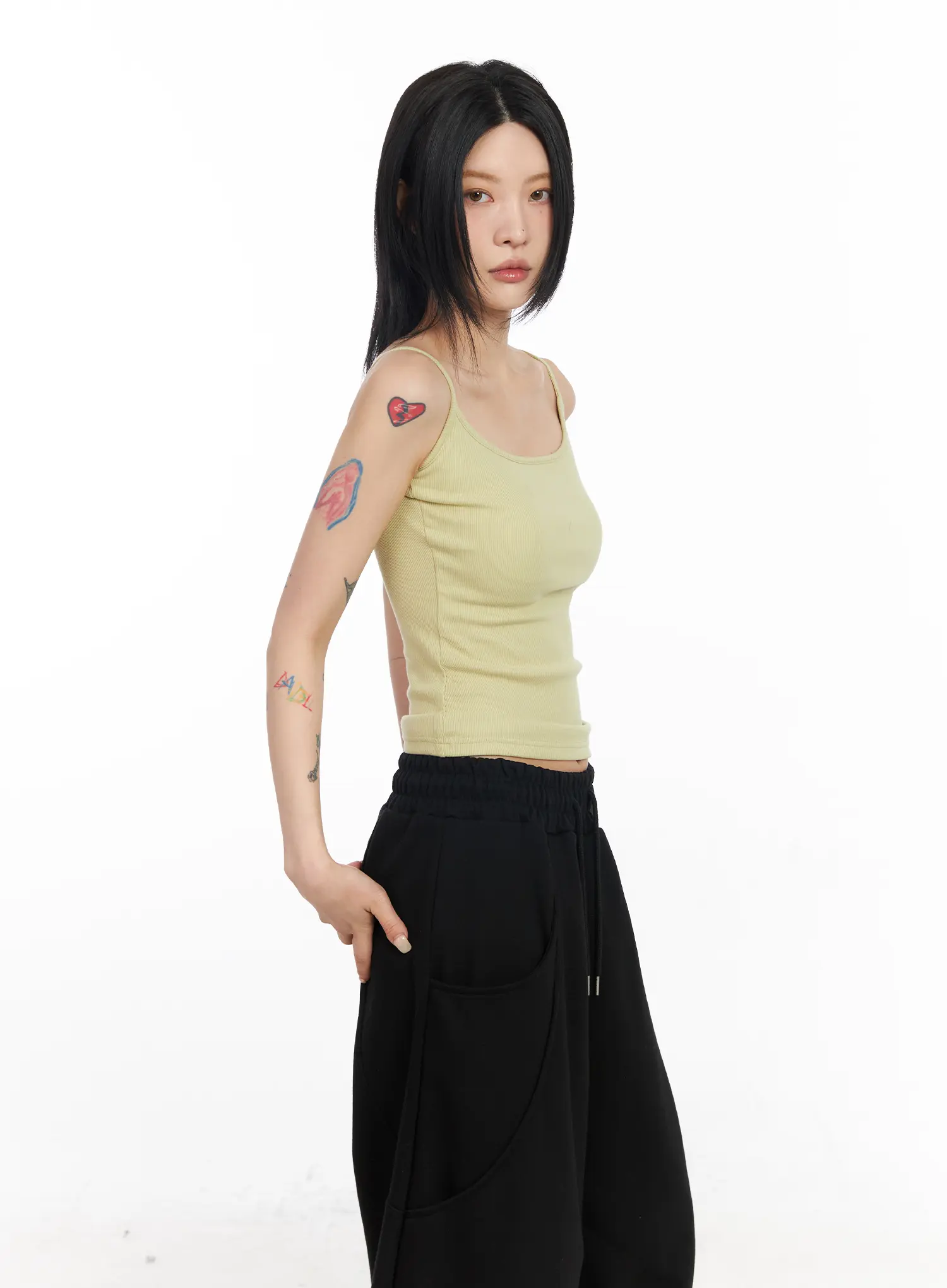 Ribbed Sleeveless Tank Top CF526 - Image 6