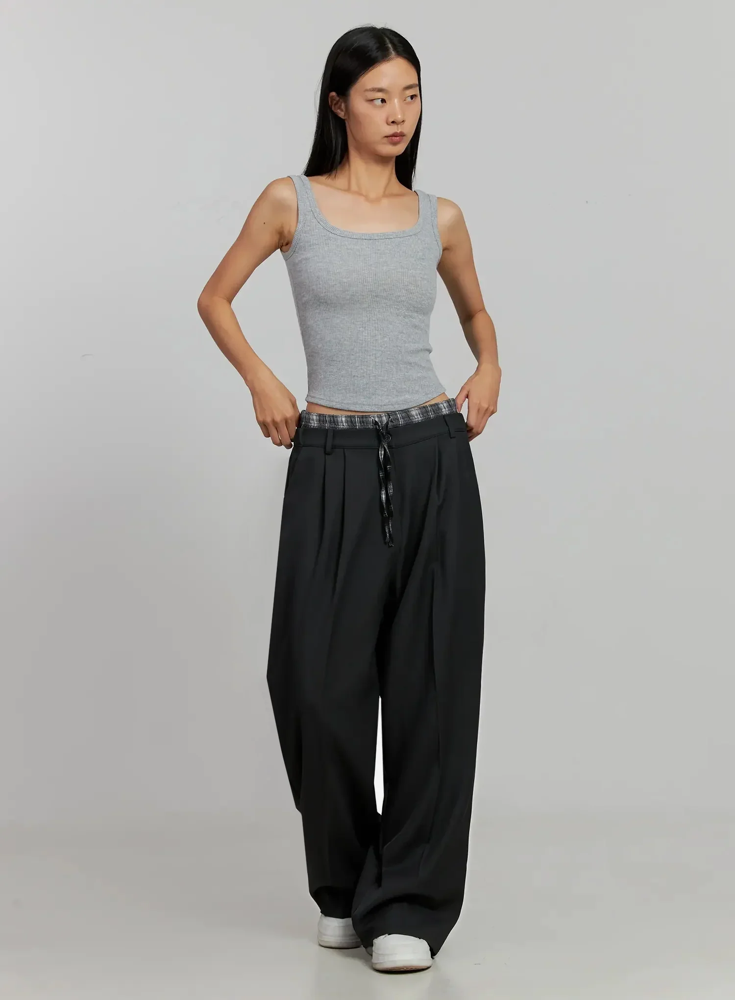 Ribbed Square Neck Tank IJ502 - Image 8