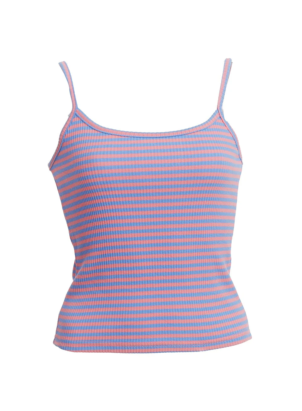 Ribbed Stripe Cami Top IA524 - Image 3