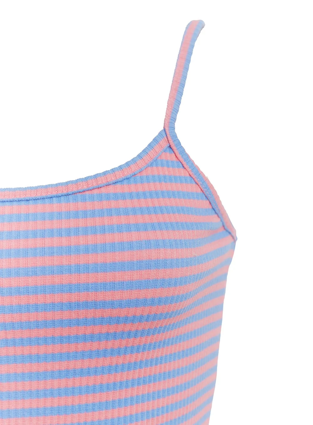 Ribbed Stripe Cami Top IA524 - Image 4
