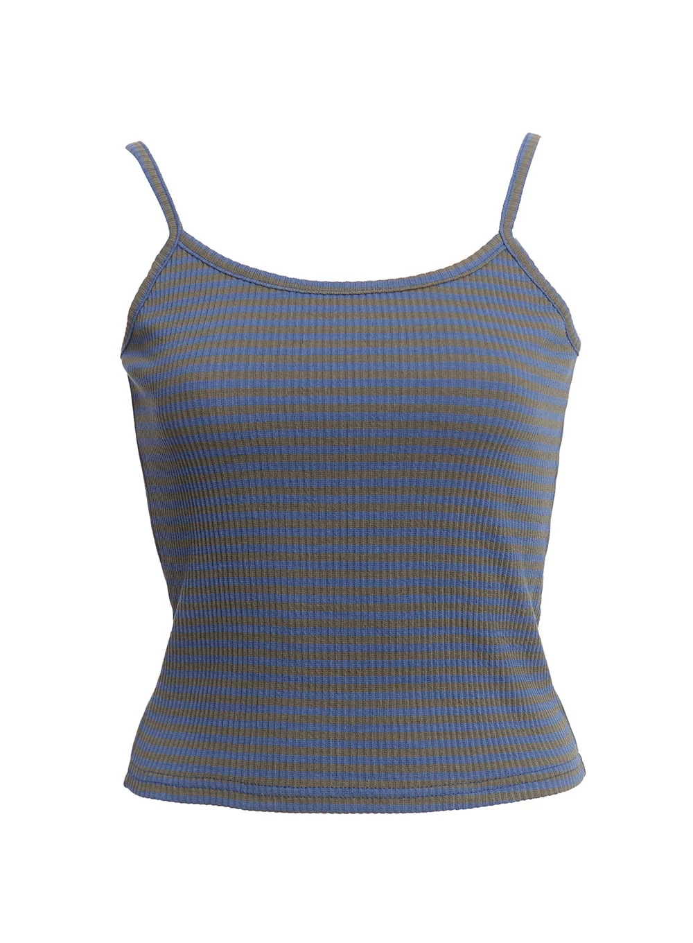 Ribbed Stripe Cami Top IA524 - Image 7