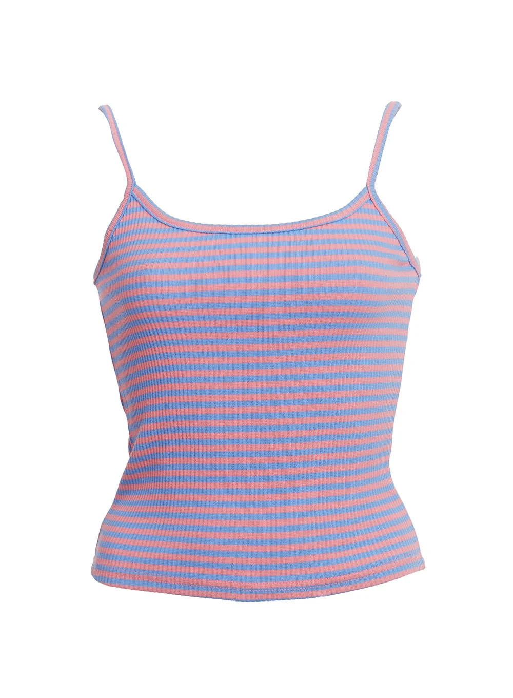 Ribbed Stripe Cami Top IA524 - Image 8