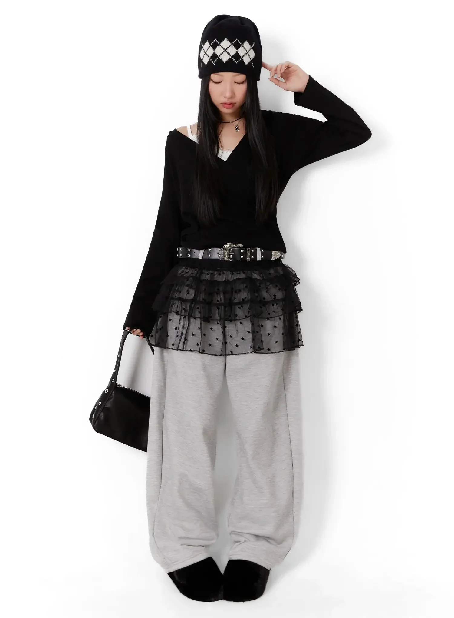 Ribbed Wrap Hoodie Top ID525 - Image 11