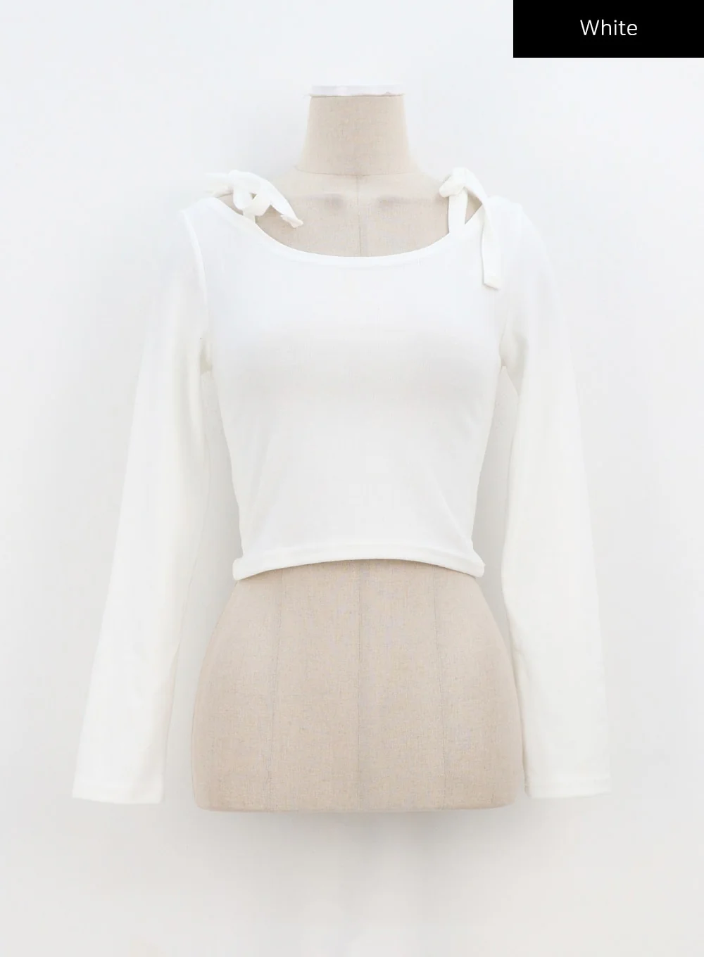 Ribbon Cropped Top CA306 - Image 14